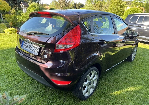 Ford Fiesta cena 20700 przebieg: 145161, rok produkcji 2009 z Świdnica małe 631
